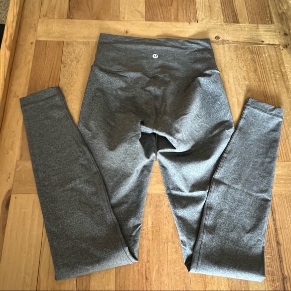 NEW Lululemon Wunder Under HR 28” Heathered Black - Picture 4 of 9